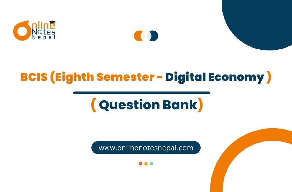 Question Bank of Digital Economy Photo